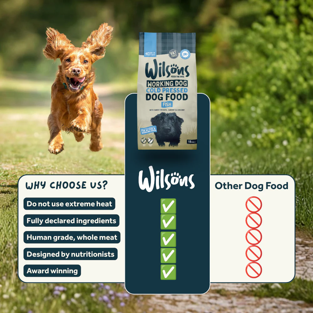 Fish Cold Pressed Working Dog Food - Image 7