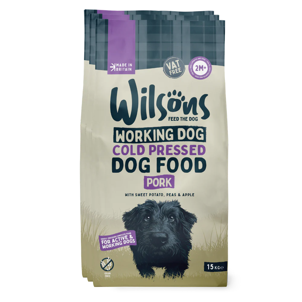 Pork Cold Pressed Working Dog Food - Image 11