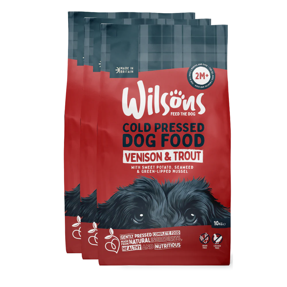 Venison & Trout Premium British Cold Pressed Dog Food - Image 11