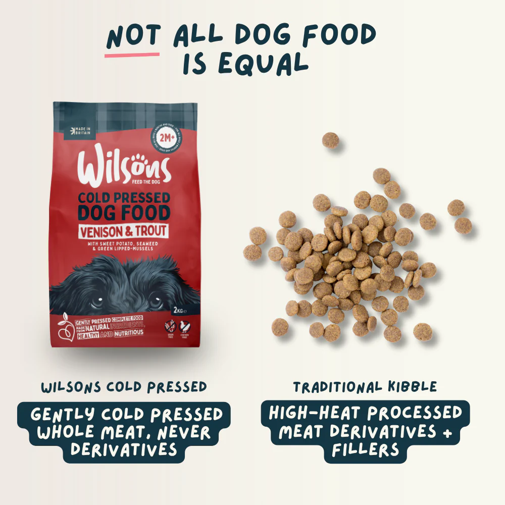 Venison & Trout Premium British Cold Pressed Dog Food - Image 5